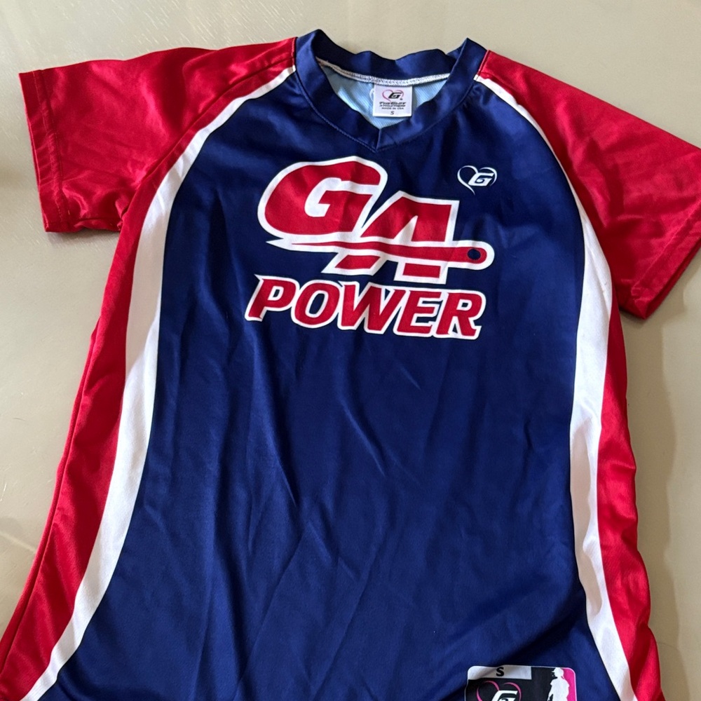 Georgia Power size S #27 softball shirt